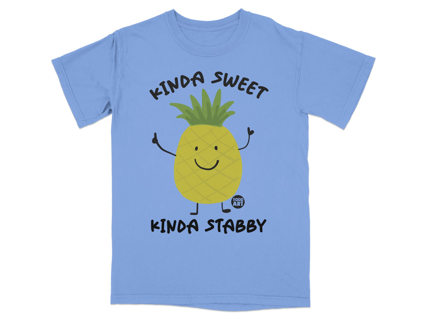 Kinda Sweet Kinda Stabby Pineapple Graphic Tee