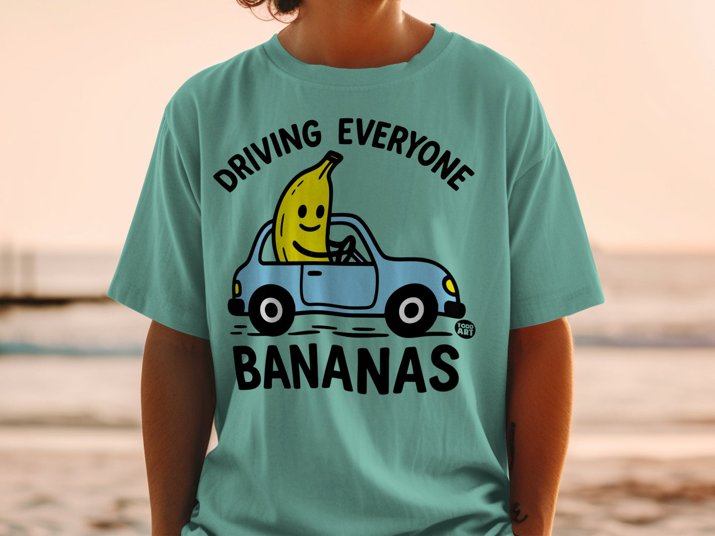 Driving Everyone Bananas Funny Banana Car Design product type