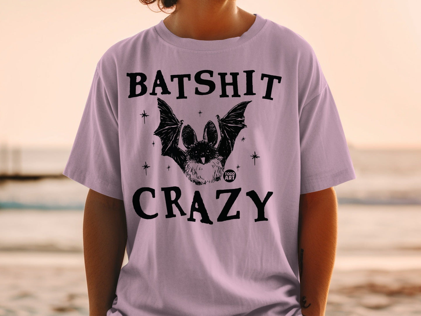 Batshit Crazy Todd Art Graphic Tee