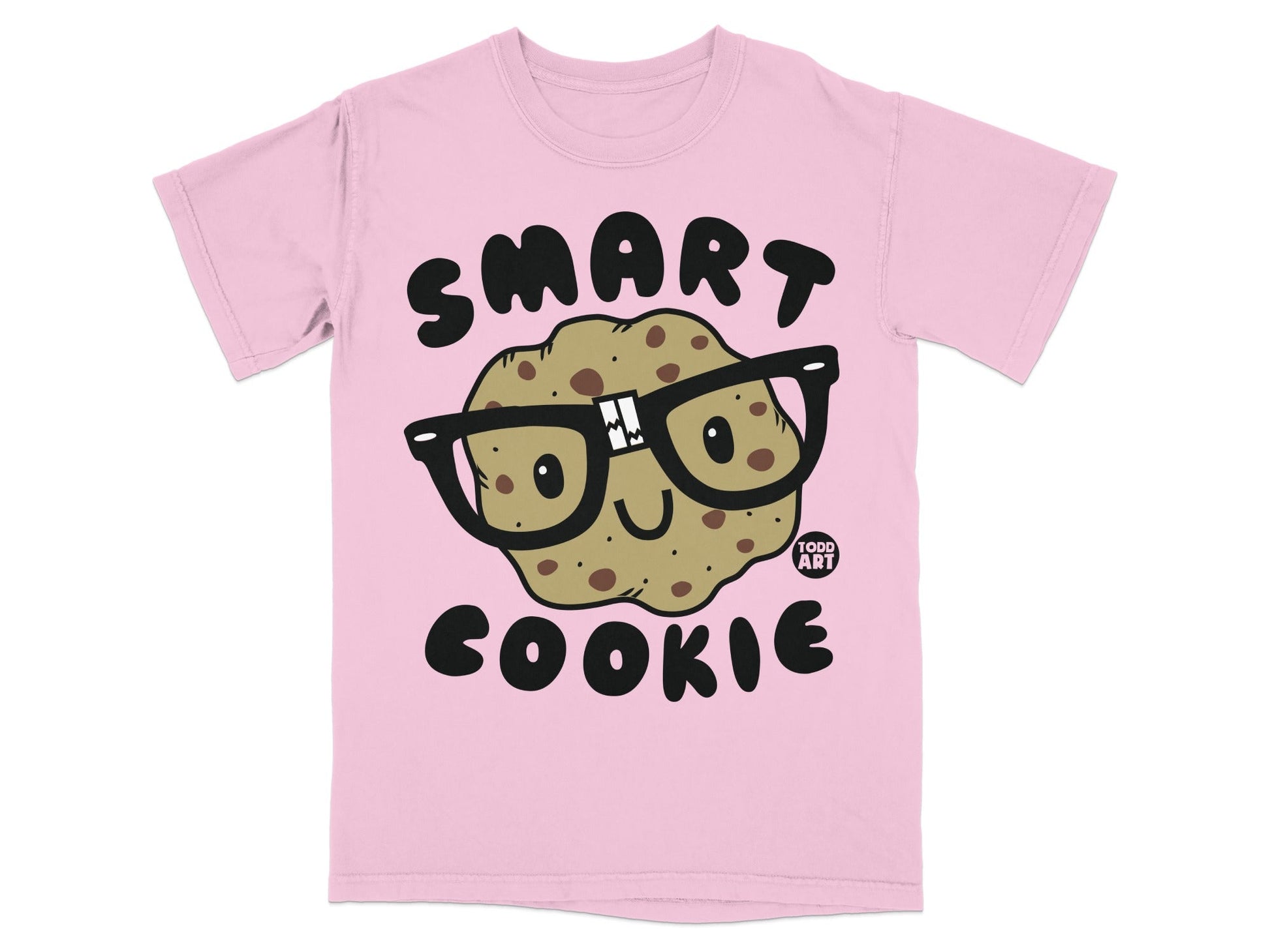 Smart Cookie Graphic Tee Funny Nerdy Character Shirt