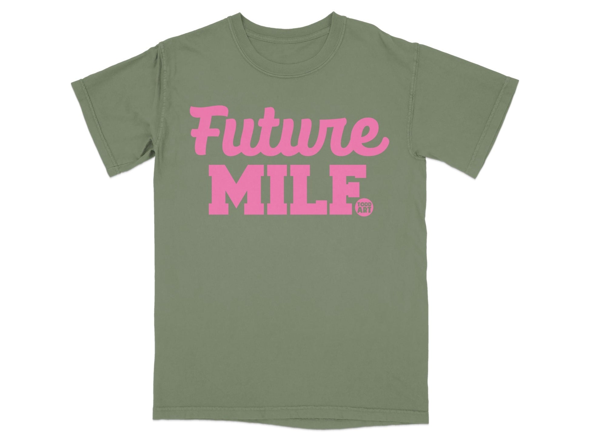 Future MILF Todd Art Graphic Statement T-shirt