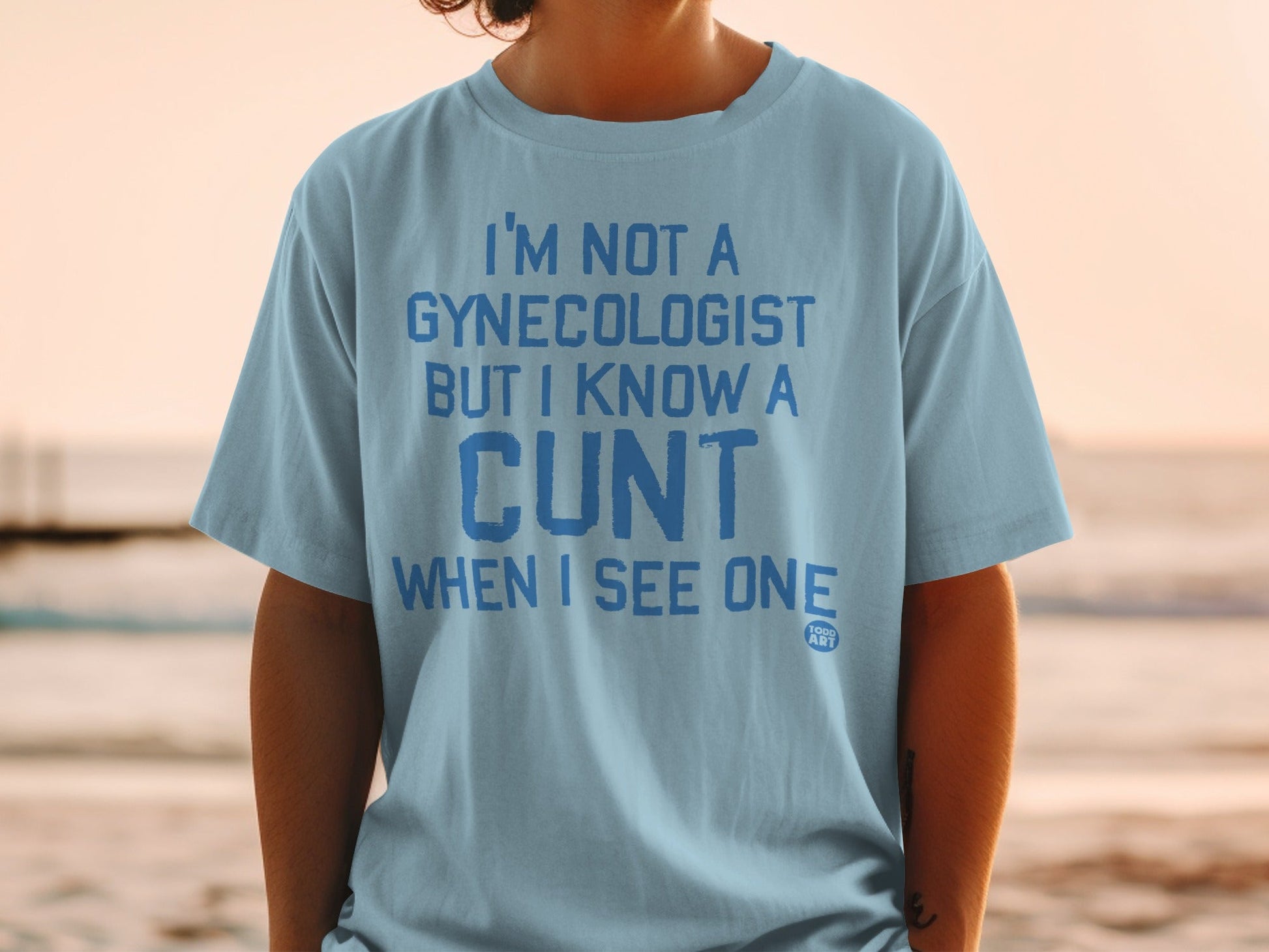 Funny Gynecologist Joke T-Shirt with Bold Statement
