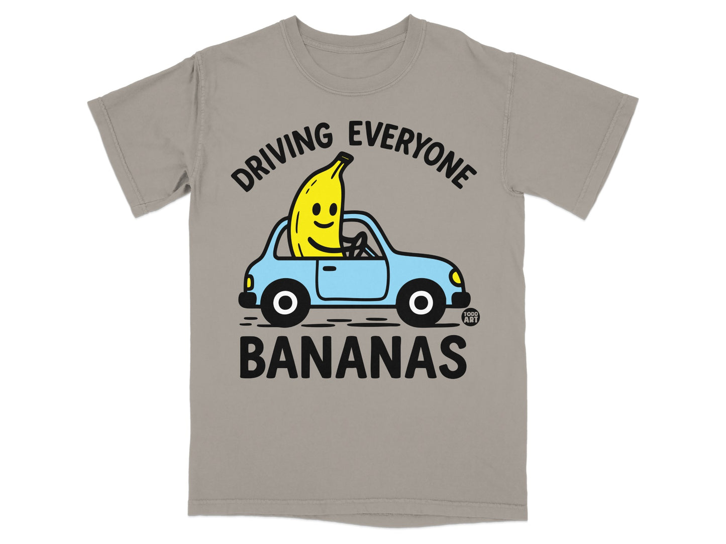 DRIVING EVERYONE BANANAS funny car banana design product type