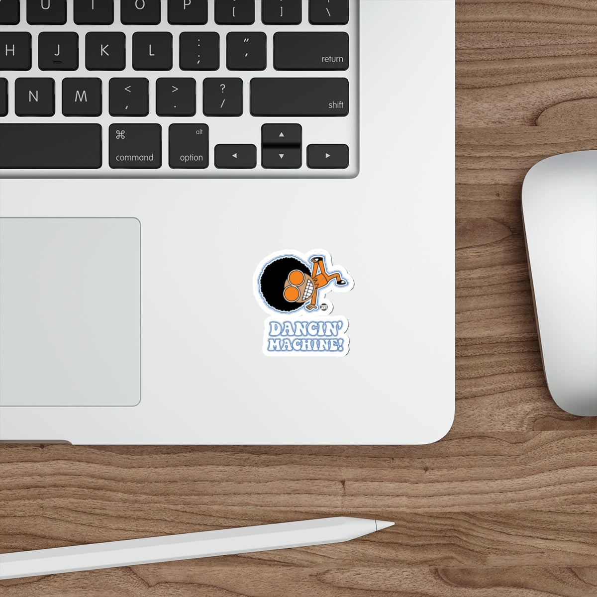 Dancin Machine Cartoon Sticker Laptop Laptop Accessory