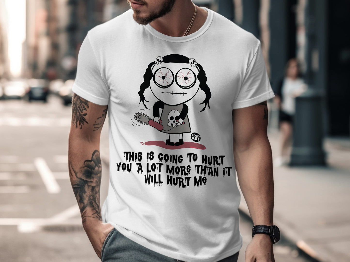This is Going to Hurt Cute Gothic Graphic T-Shirt
