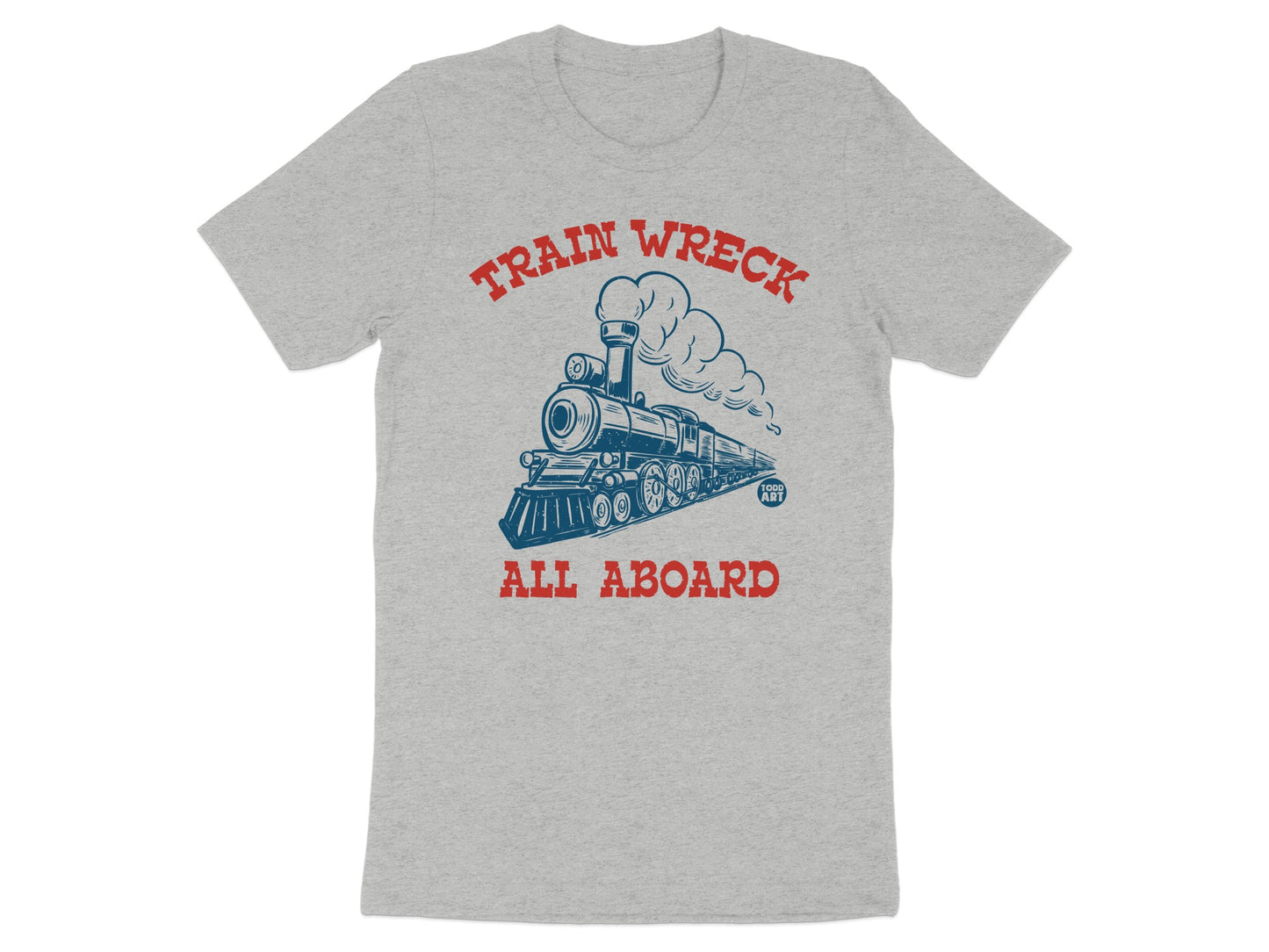 Train Wreck All Aboard Graphic T-Shirt product