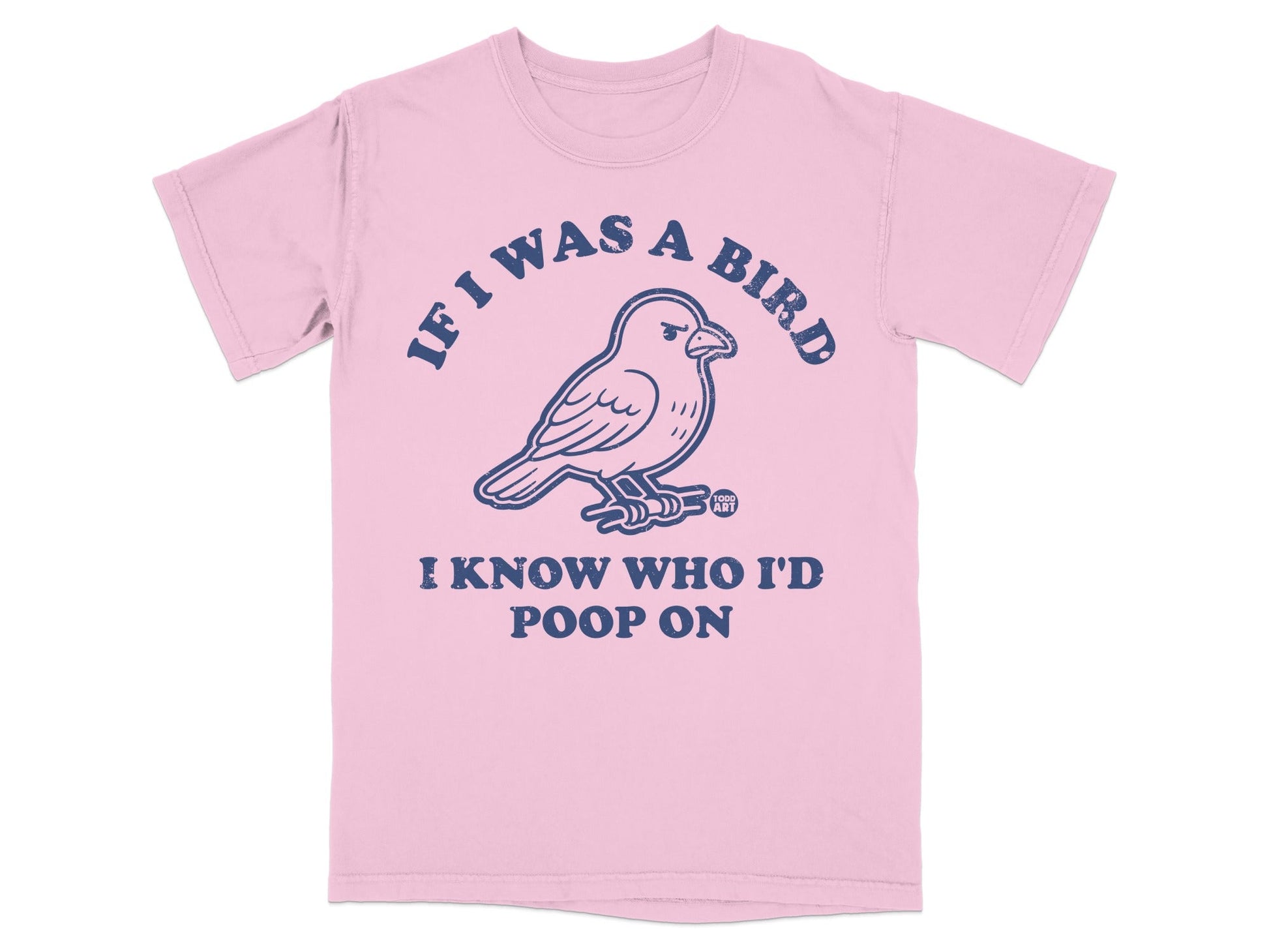If I Was A Bird I Know Who I'd Poop On T-shirt