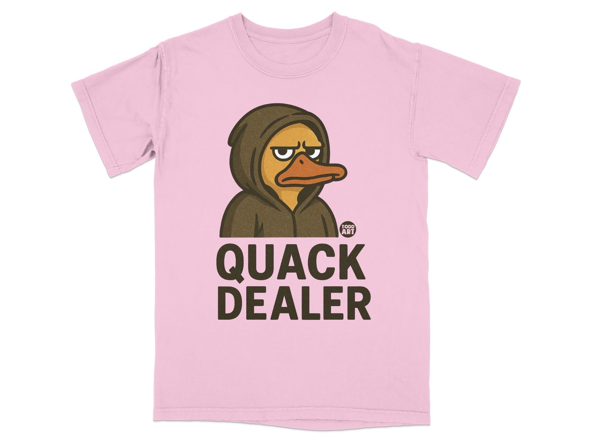 Quack Dealer Funny Duck Graphic T-Shirt for Casual Wear
