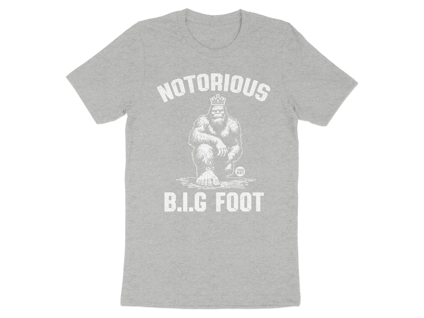 Notorious B.I.G Foot Legendary Bigfoot T-shirt