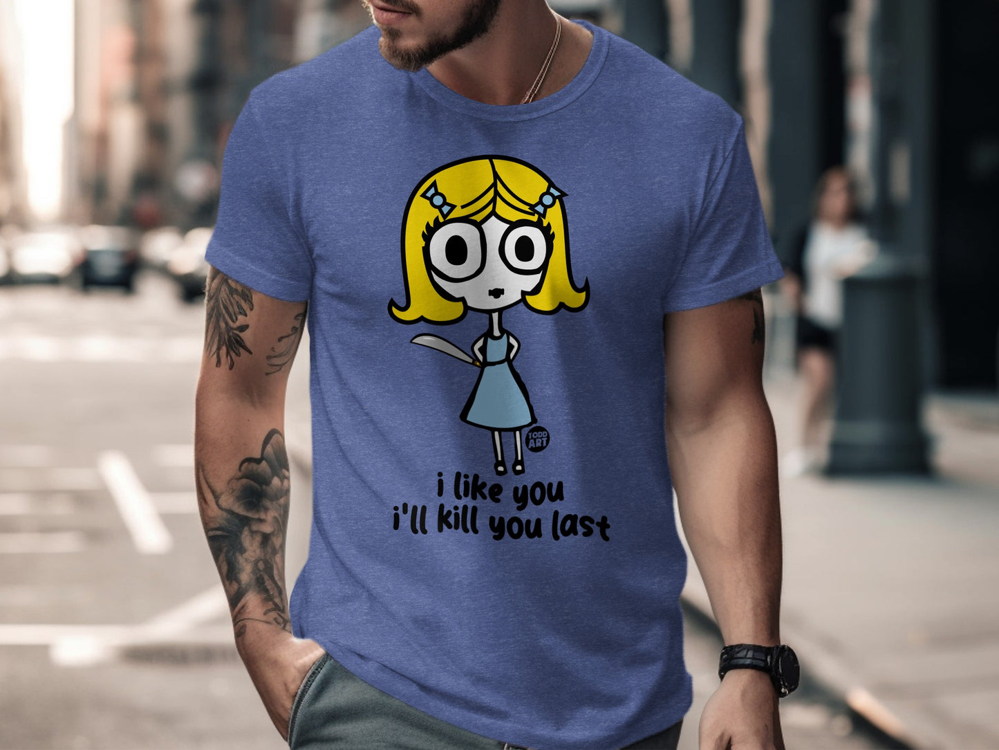 I Like You I'll Kill You Last Cartoon Character Shirt