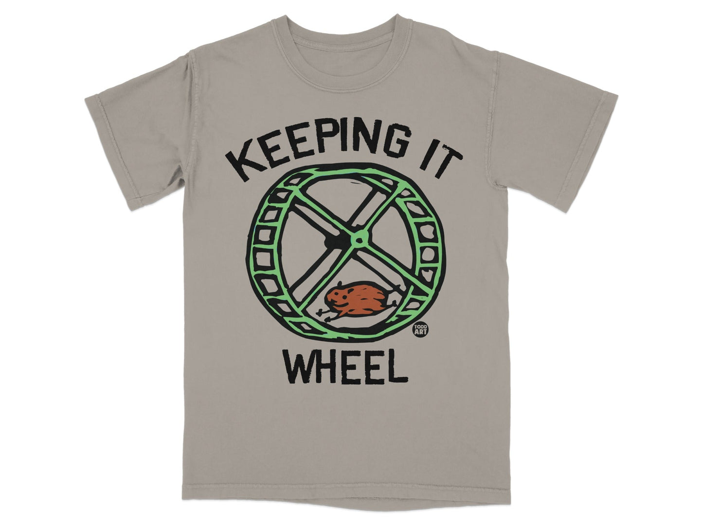 Keeping It Wheel Hamster Walking Exercise T-Shirt