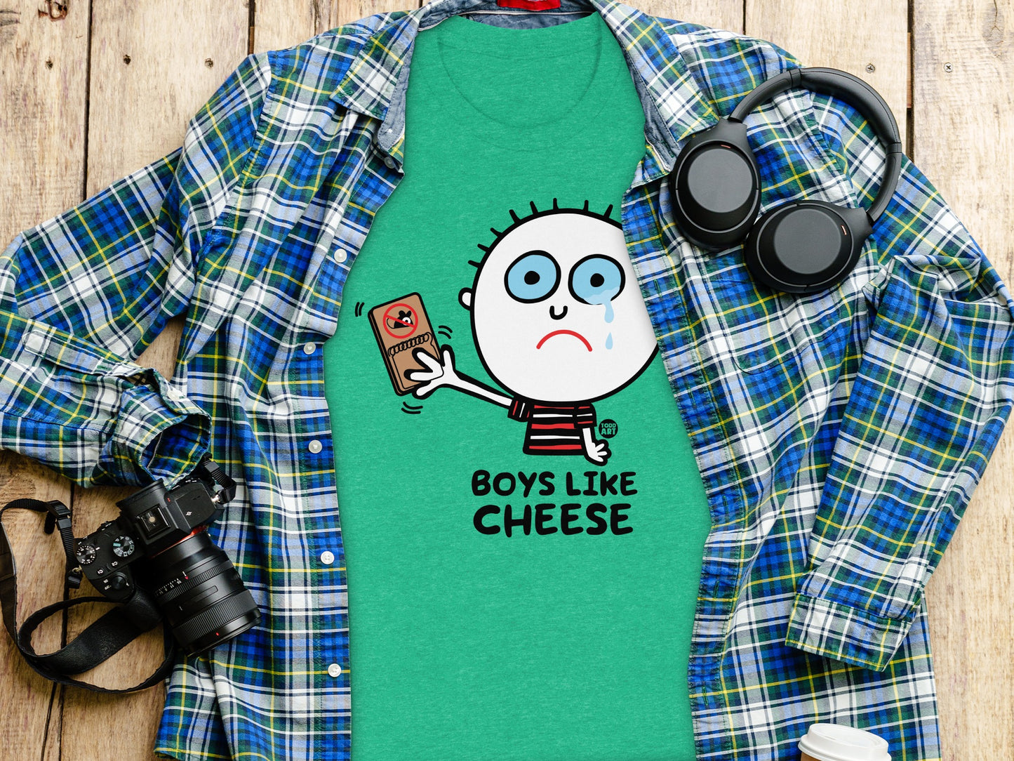 Boys Like Cheese Graphic Tee Funny Shirt for Sale
