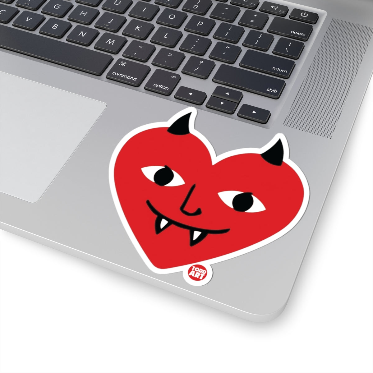 Evil LoveTodd Art Sticker