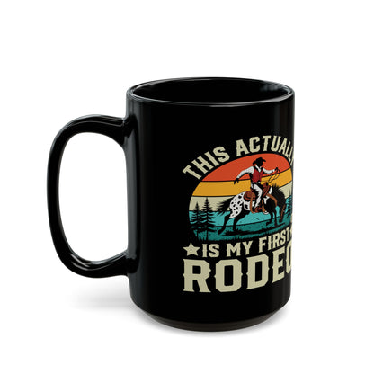 First Rodeo Todd Art Mug