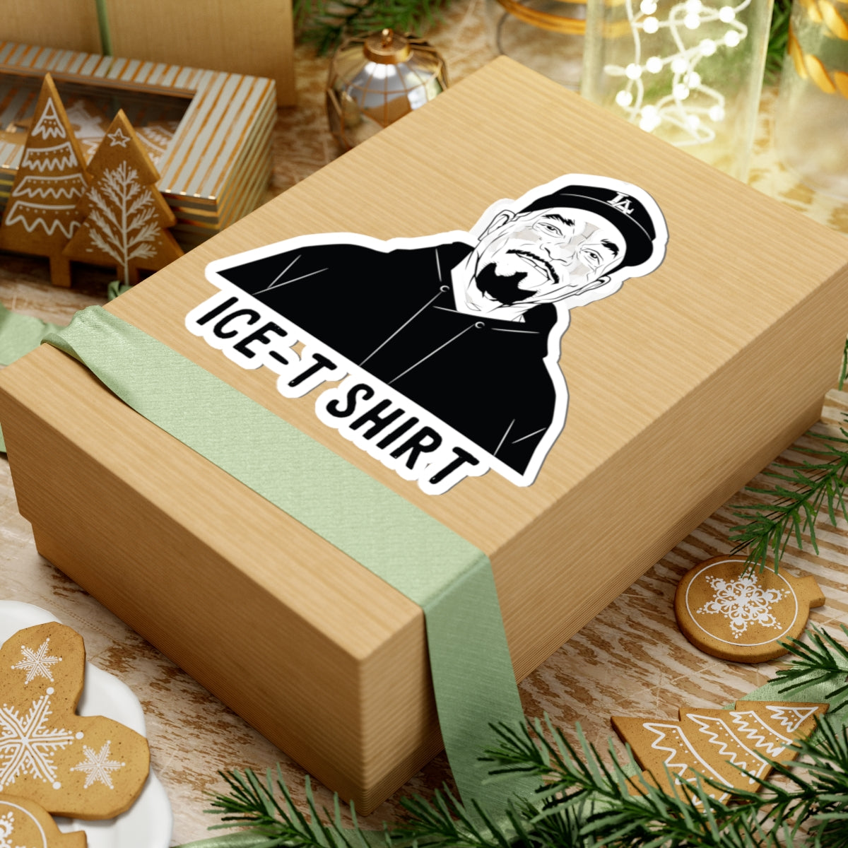 Ice-T Shirt Todd Art Sticker