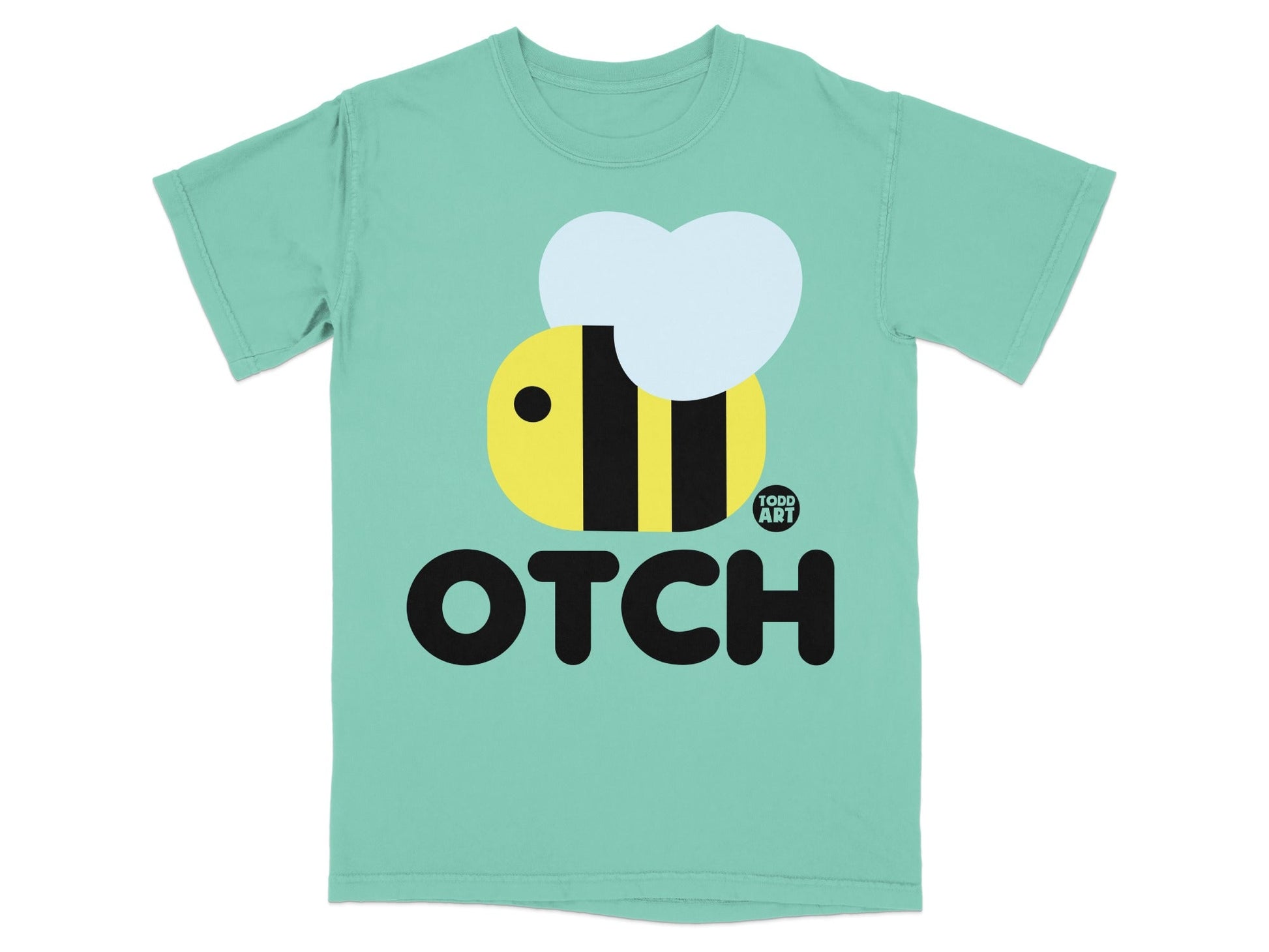 Todd Art OTCH Bee Graphic T-Shirt Casual Wear