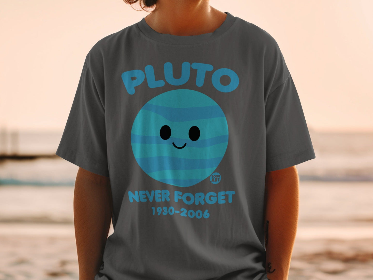 Pluto Never Forget 1930-2006 Graphic T-Shirt