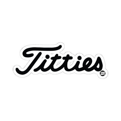 Titties Todd Art Sticker