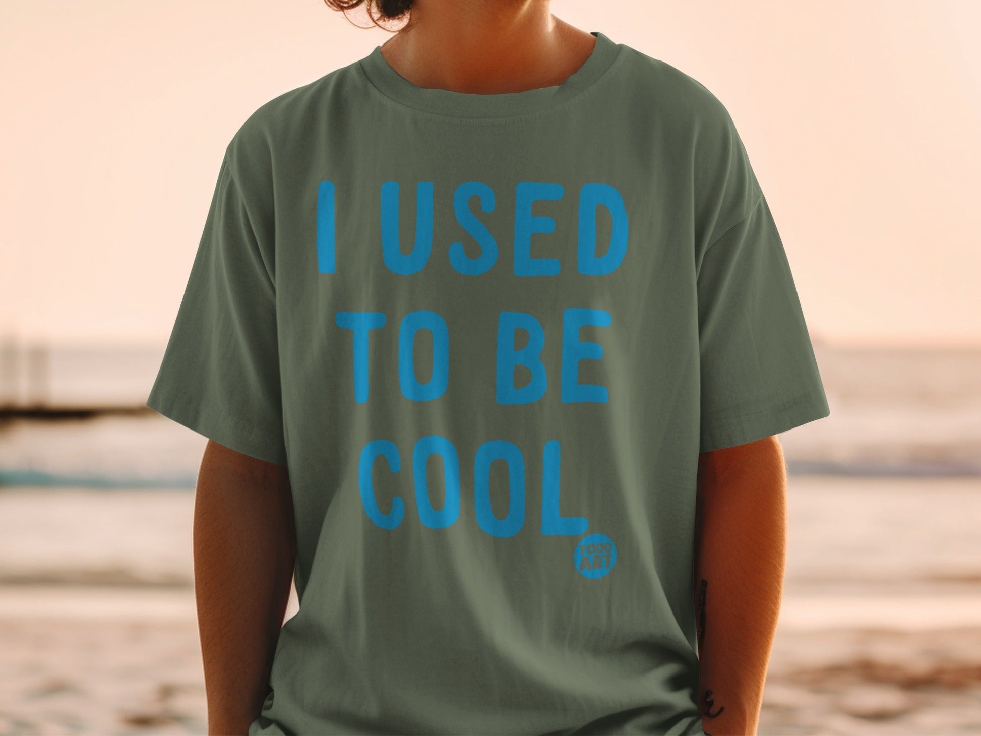 I Used to Be Cool Graphic Tee for Casual Style Outfit