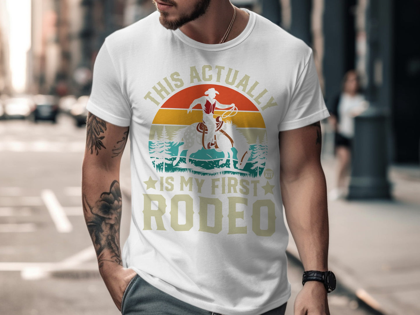 This Actually Is My First Rodeo T-Shirt Product