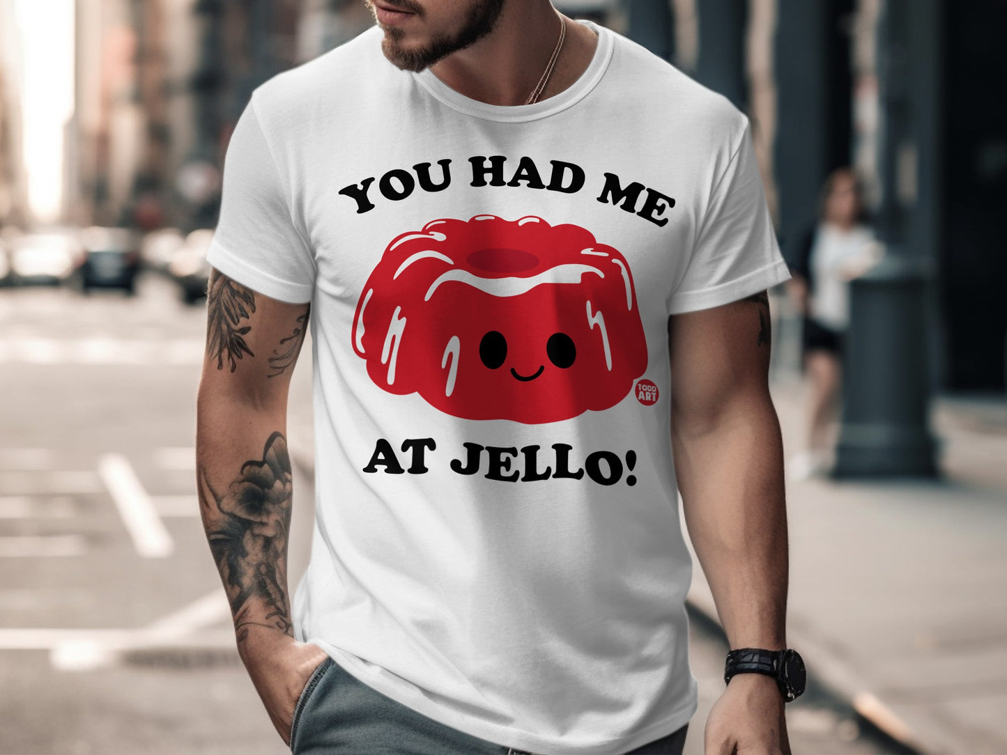 You Had Me At Jello Cute Red Character T-Shirt
