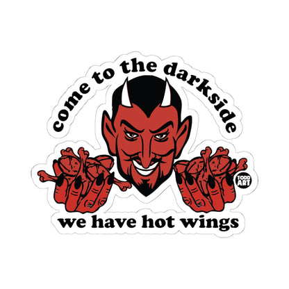 Hot WingsTodd Art Sticker