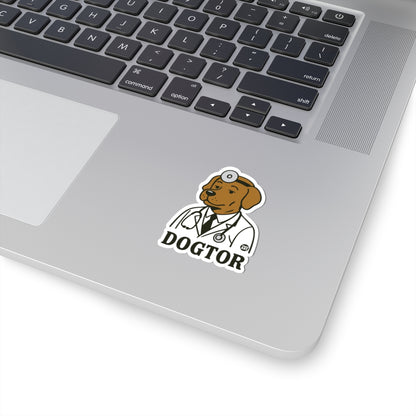 Veterinarian Todd Art Sticker