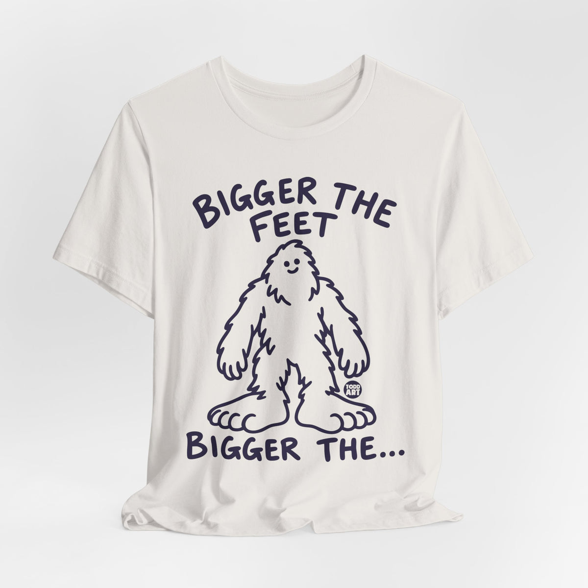 bigger the feet