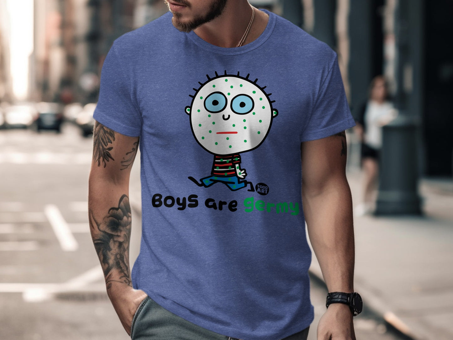 Boys Are Germy Funny Graphic Tee product