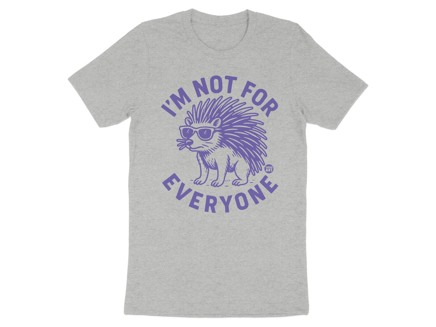 I'm Not For Everyone Porcupine Graphic Print product