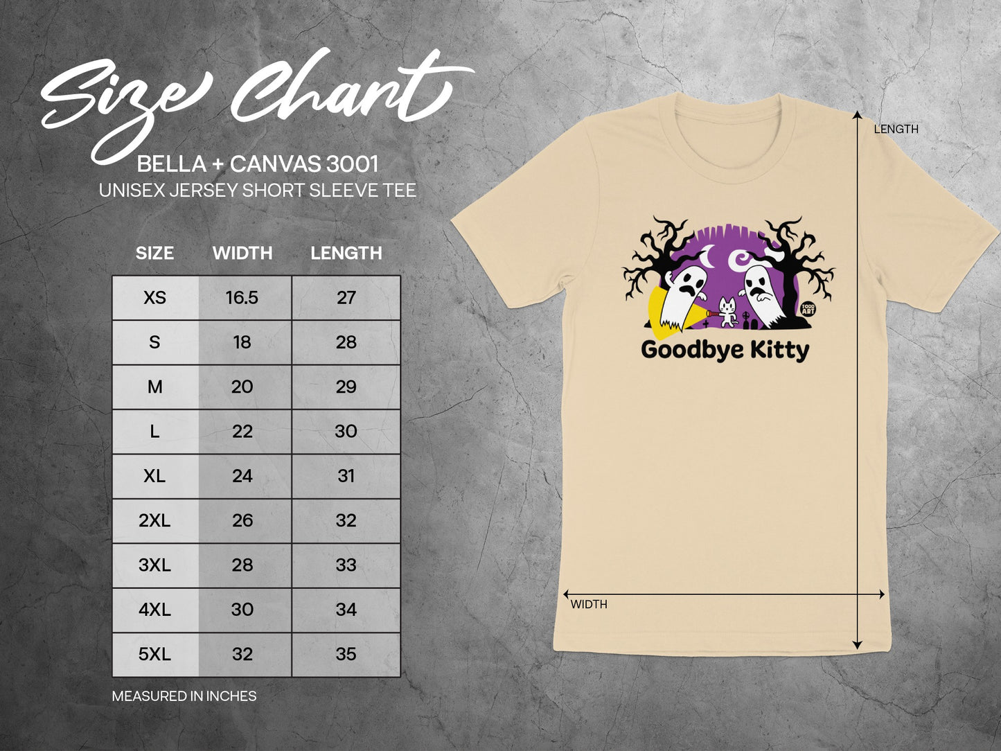 Goodbye Kitty Unisex Jersey Short Sleeve Tee
