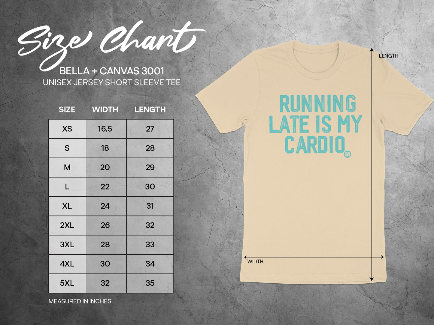 Running Late Is My Cardio Unisex Jersey Short Sleeve Tee