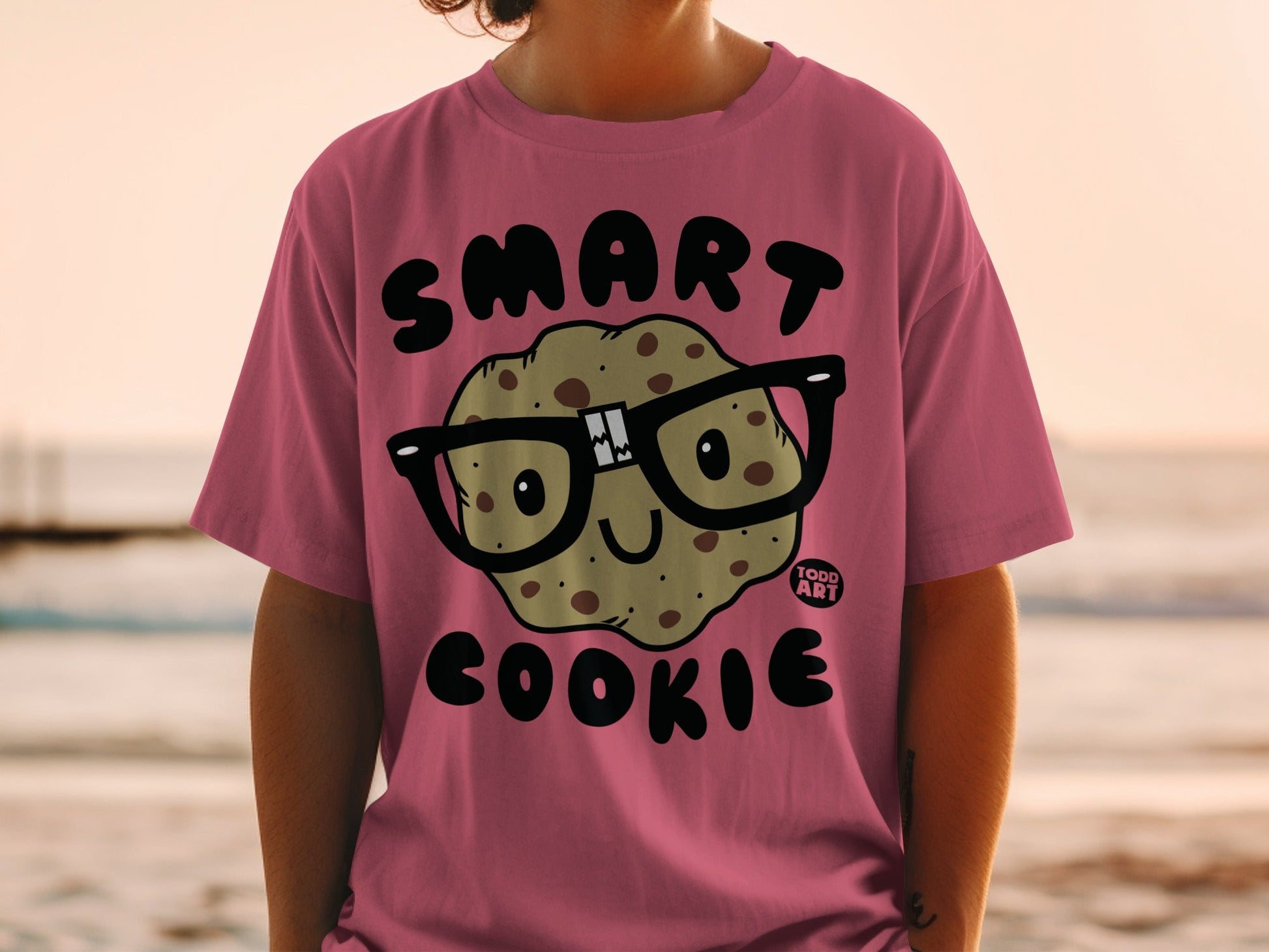 Smart Cookie Funny Graphic Tee for All Ages