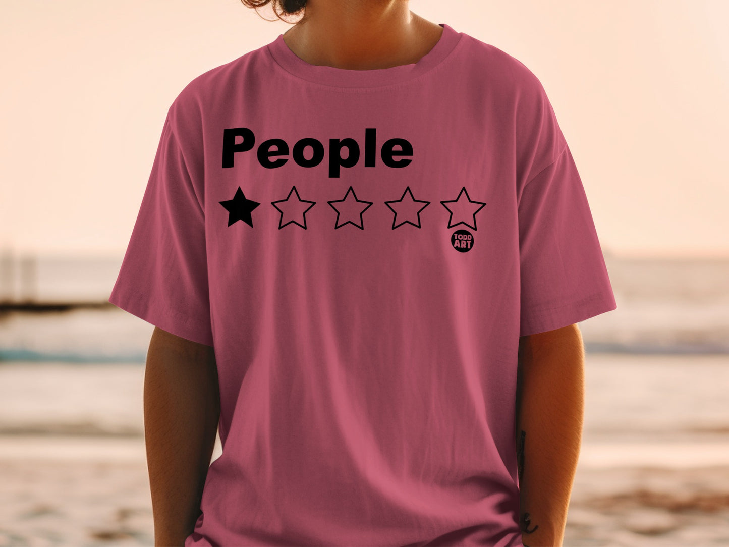 People 1 Star Rating TODD ART Funny product type