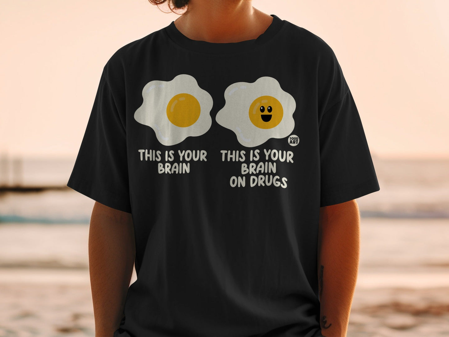 Funny This Is Your Brain On Drugs T-Shirt