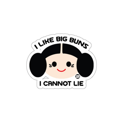I Like Big Buns I Cannot Lie Funny Sticker