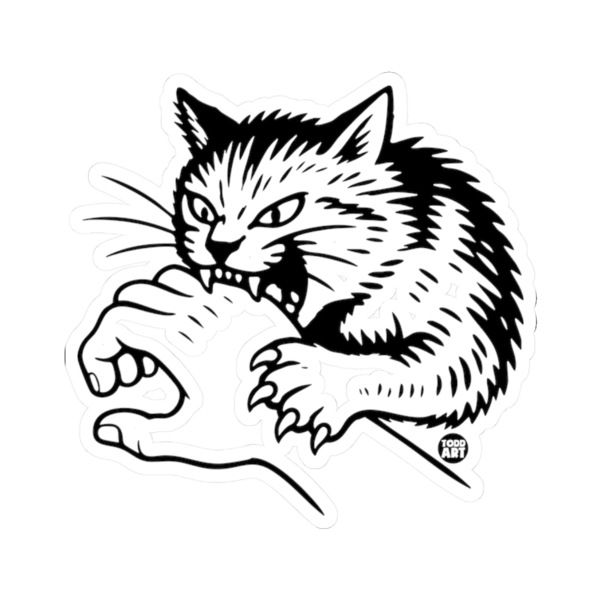 Wild BeastTodd Art Sticker