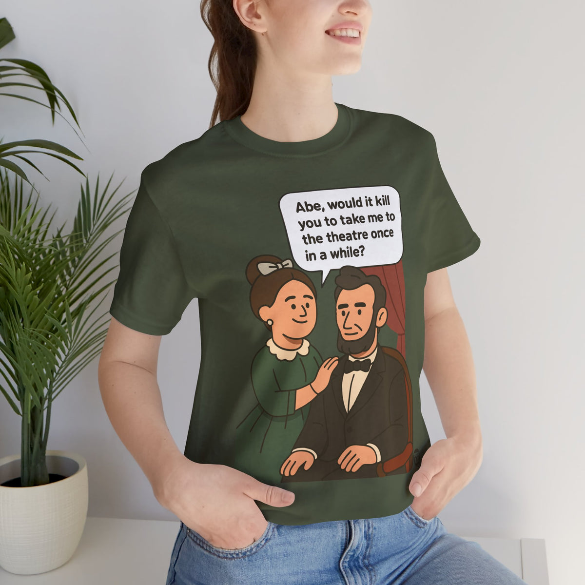 Abe Lincoln Theatre Unisex Tee