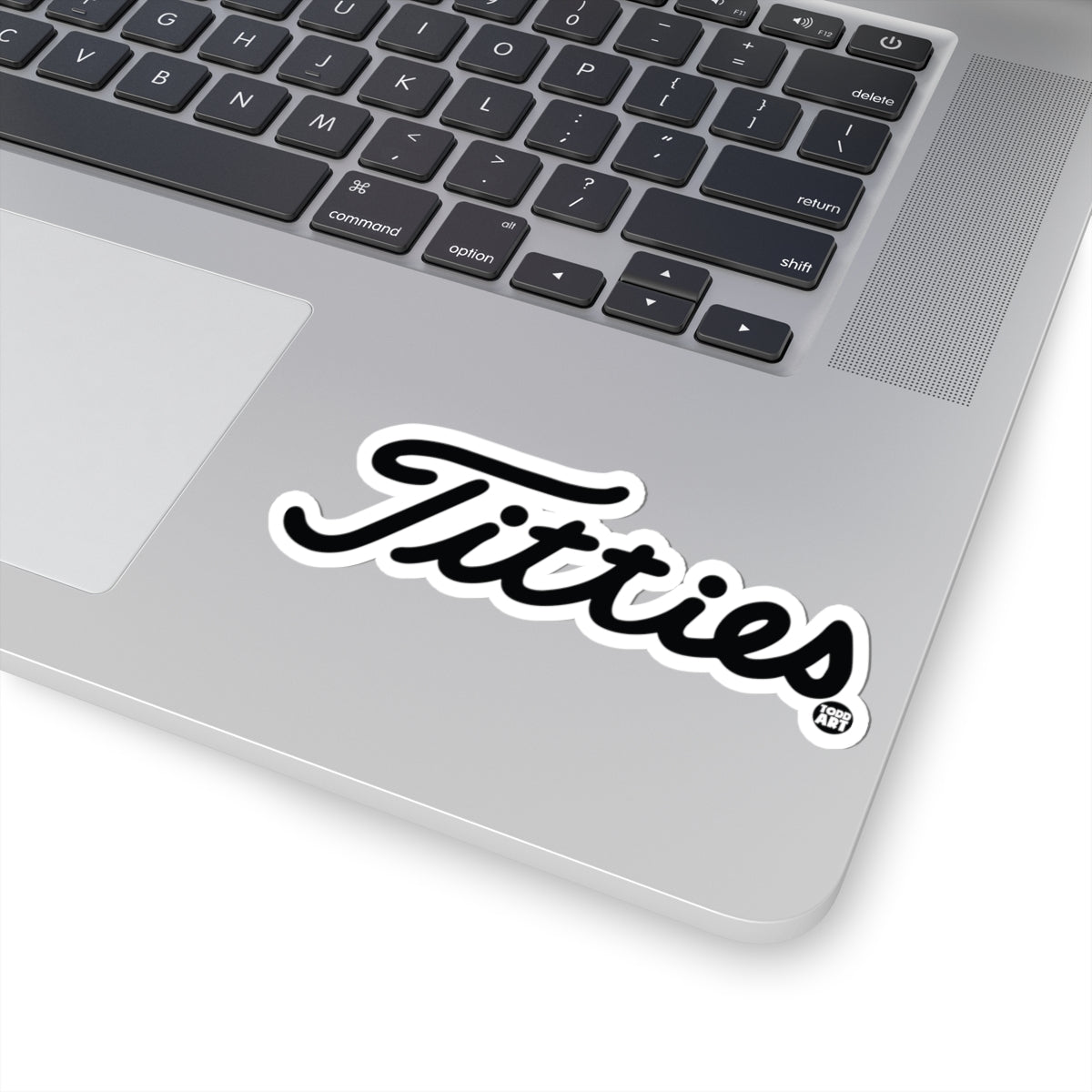 Titties Todd Art Sticker