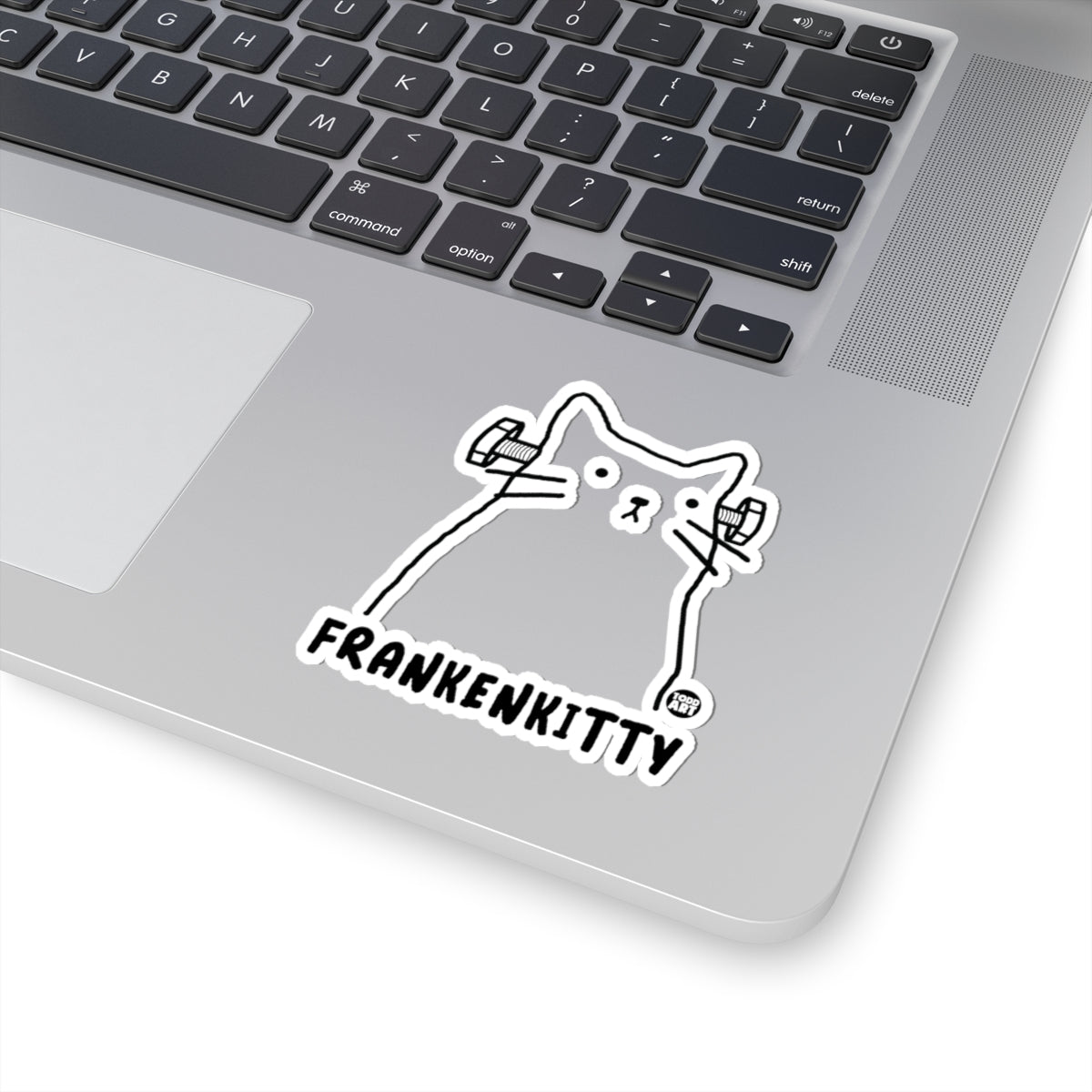 Frankenkitty Todd Art Sticker