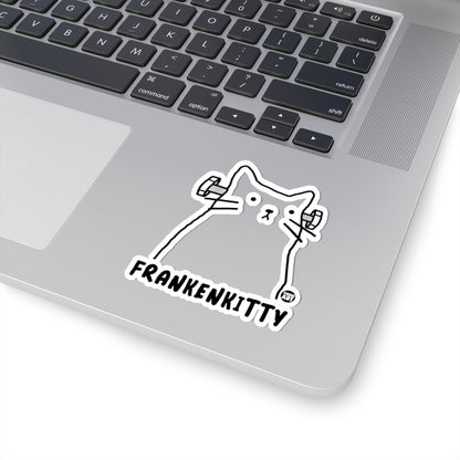 Frankenkitty Todd Art Sticker