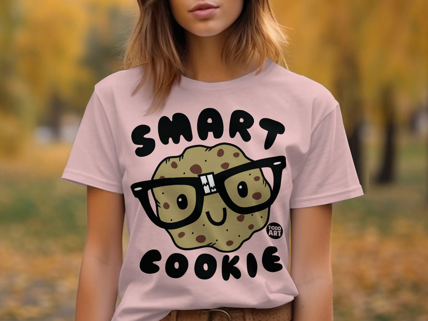 Smart Cookie Graphic Tee Cute Fun Gift Shirt