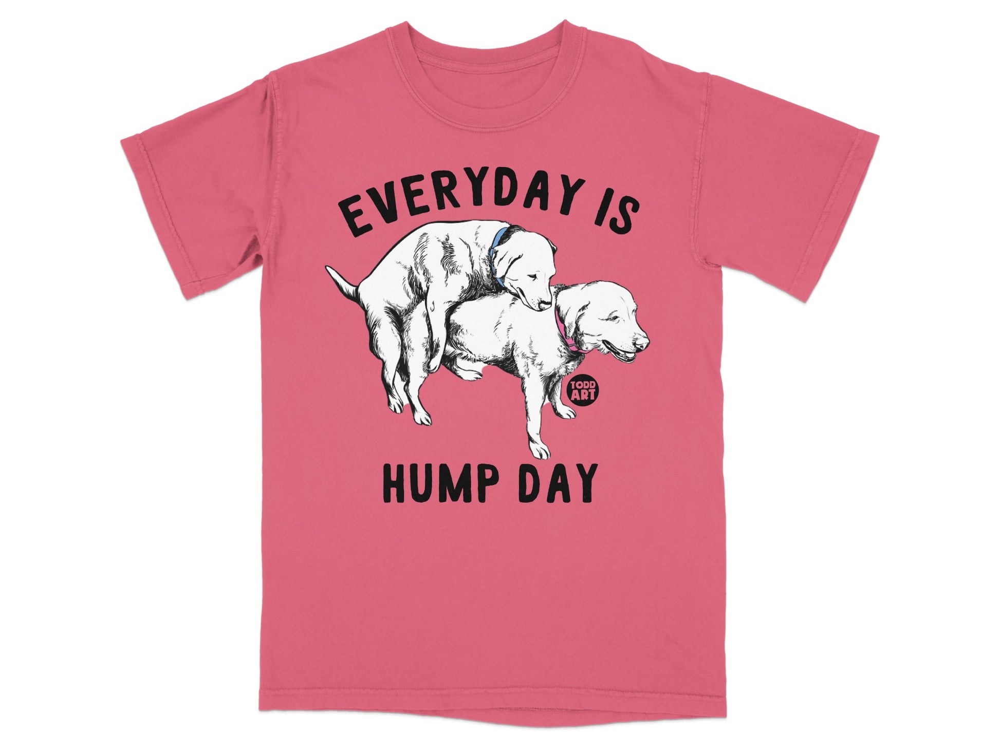 Everyday Is Hump Day Funny Dog Graphic T-shirt