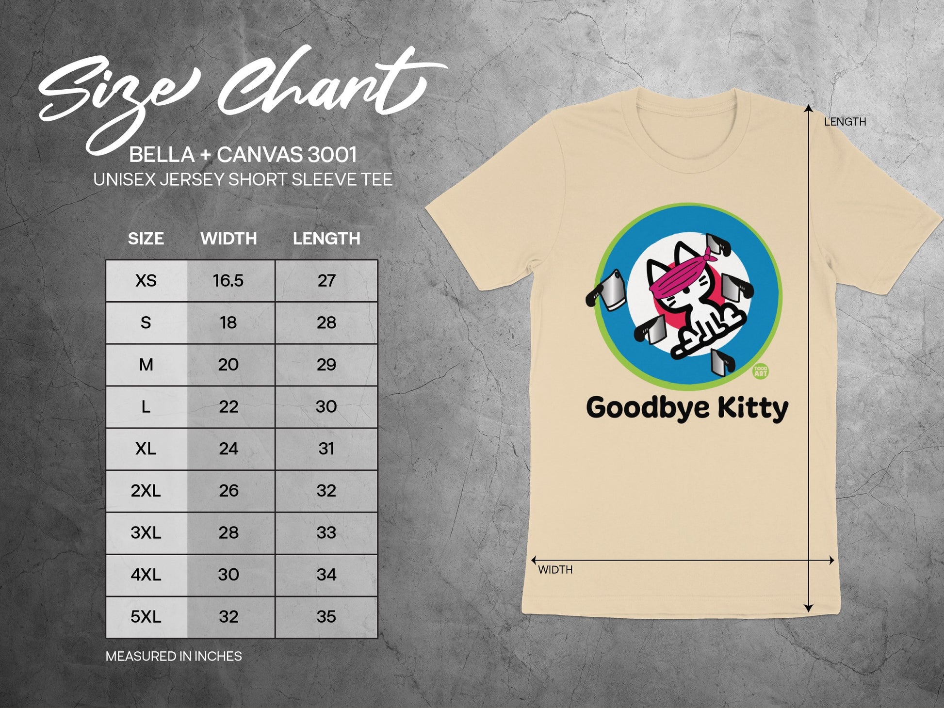 Bella Canvas 3001 Unisex Jersey Short Sleeve Tee