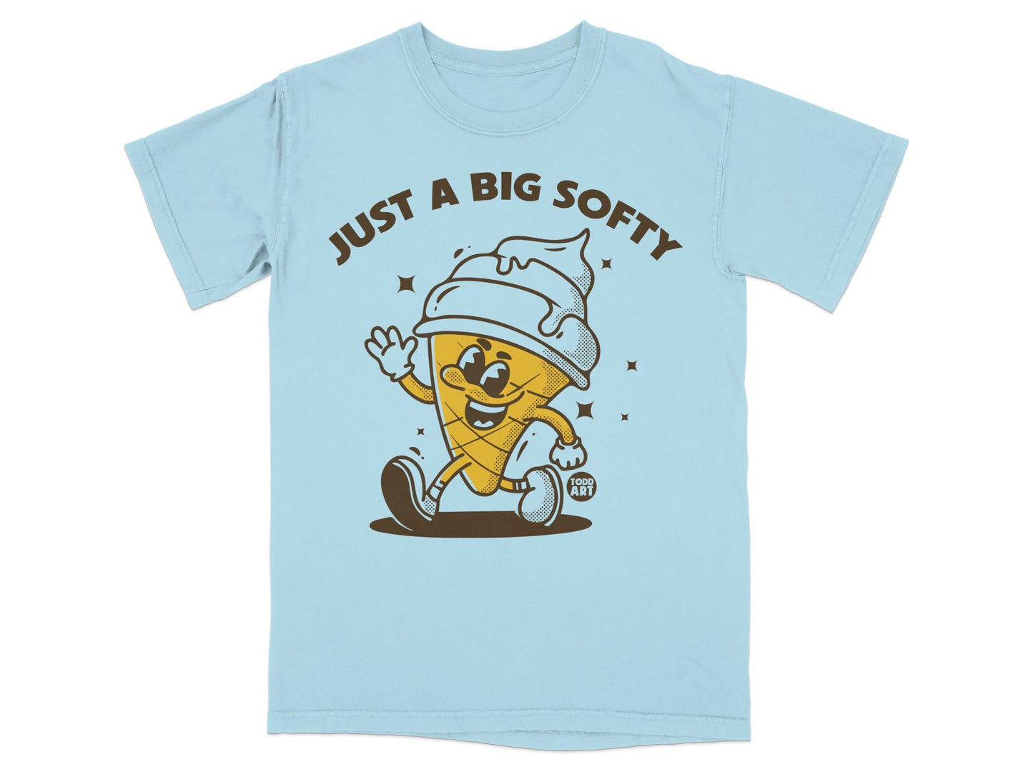 Just a Big Softy Ice Cream Cone T-Shirt