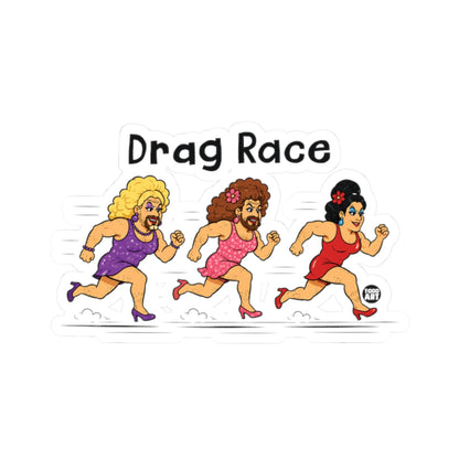 Drag RaceTodd Art Sticker