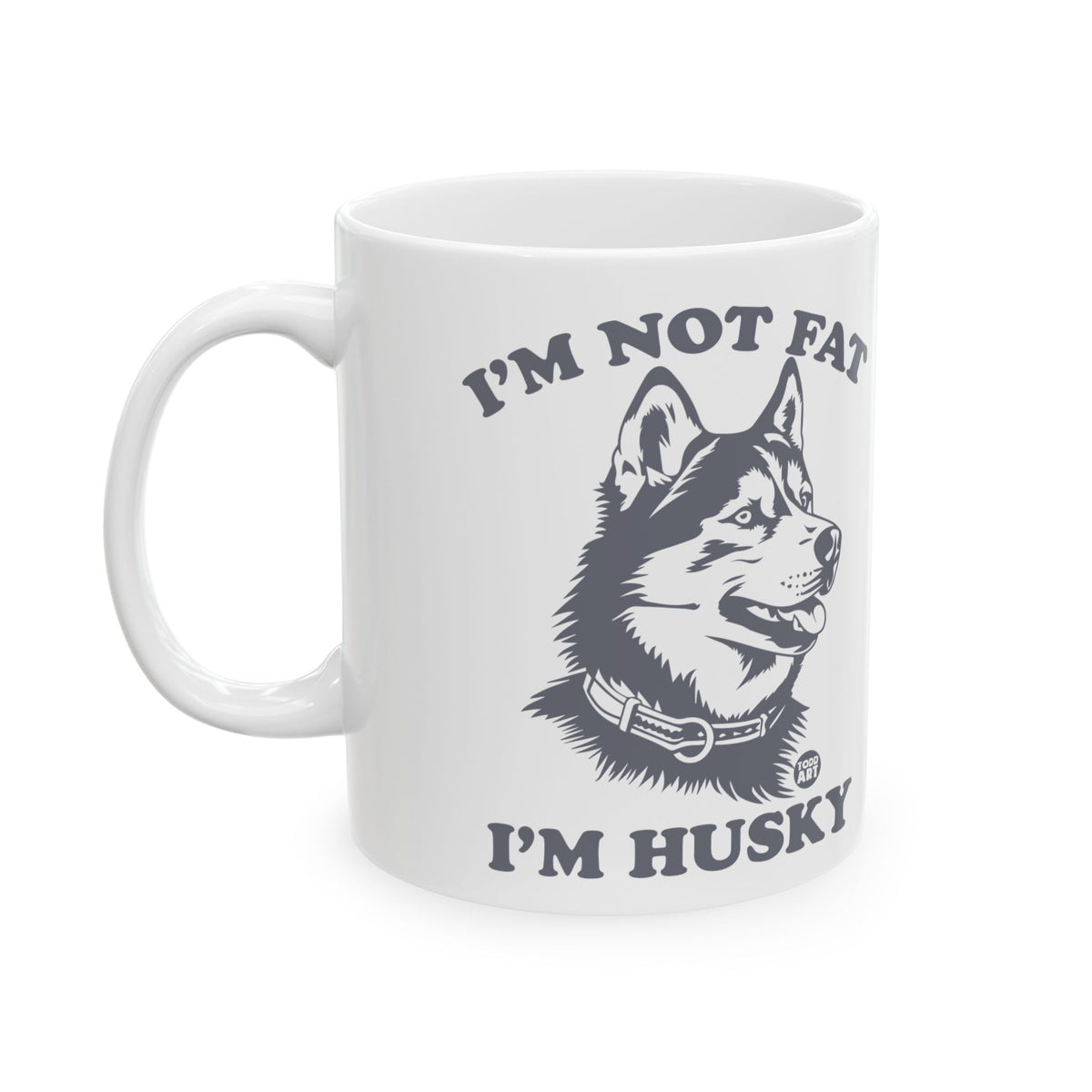 Husky Pride Todd Art Mug