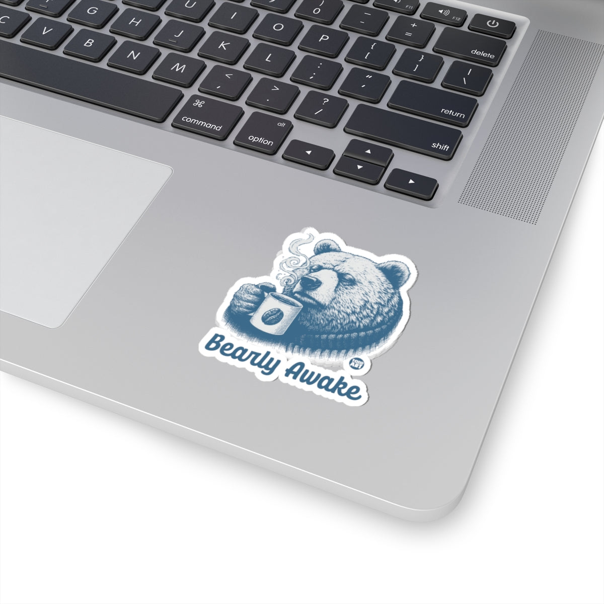 Bearly Awake Todd Art Sticker