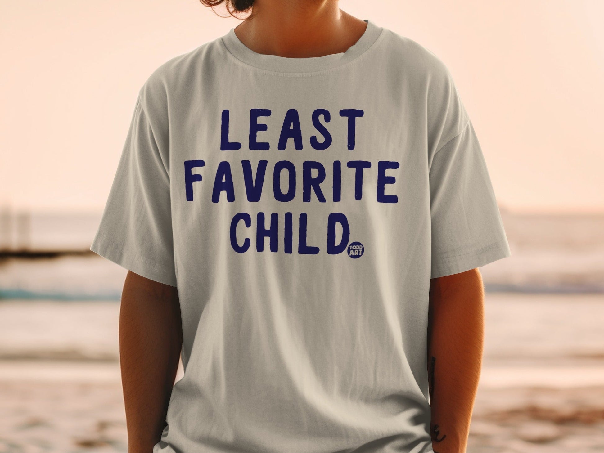 Least Favorite Child Graphic Humorous T-Shirt
