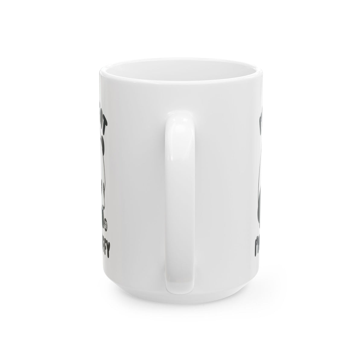 Not Fat Just Fluffy Todd Art Mug